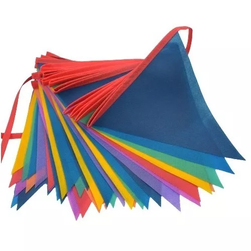 Guirnalda de Banderines Triangulares de Friselina 10m